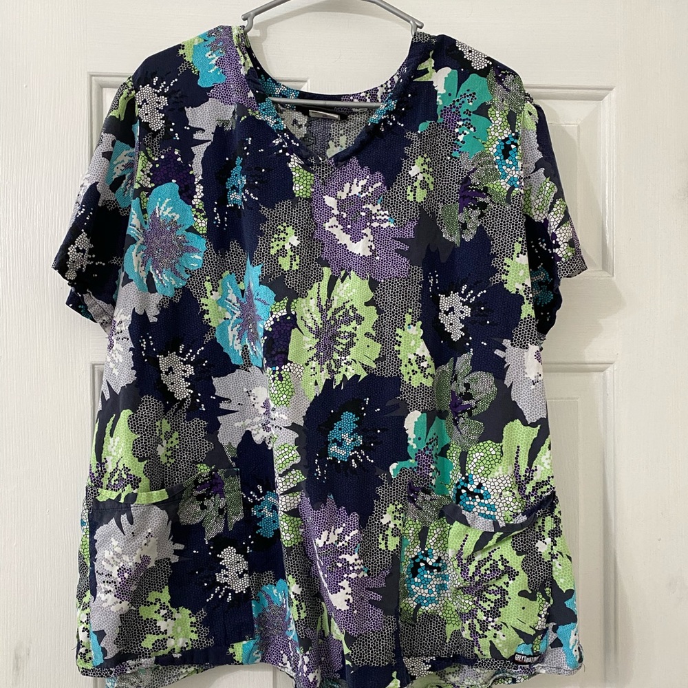 Greys Anatomy Scrub Top